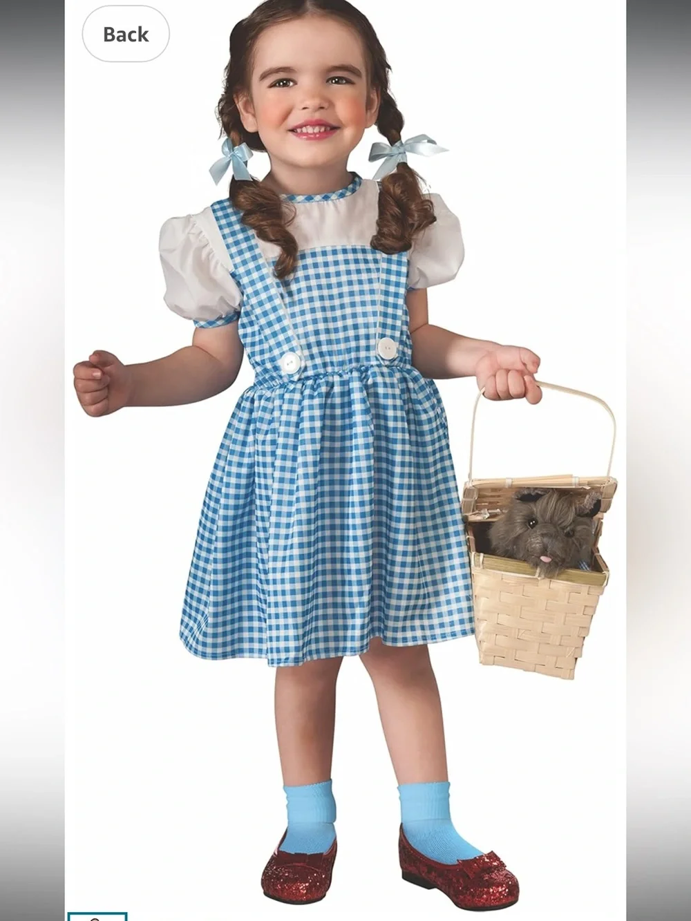 👠 The Wizard of Oz Dorothy Child & Toddler Costume 👠